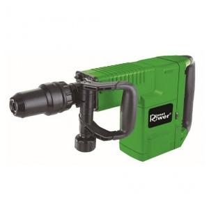 Planet Power PDH11E Green Powerful Demolition Hammer, 1500 W, 900 - 1890 bpm